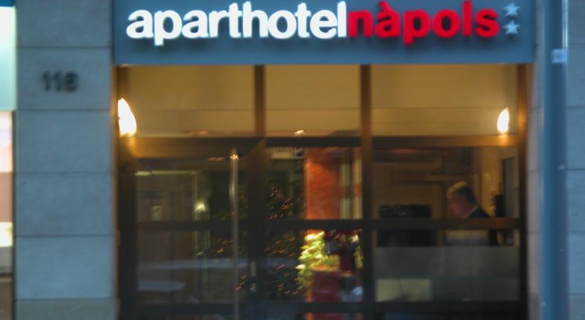 Aparthotel Napols - Abapart Барселона Екстериор снимка